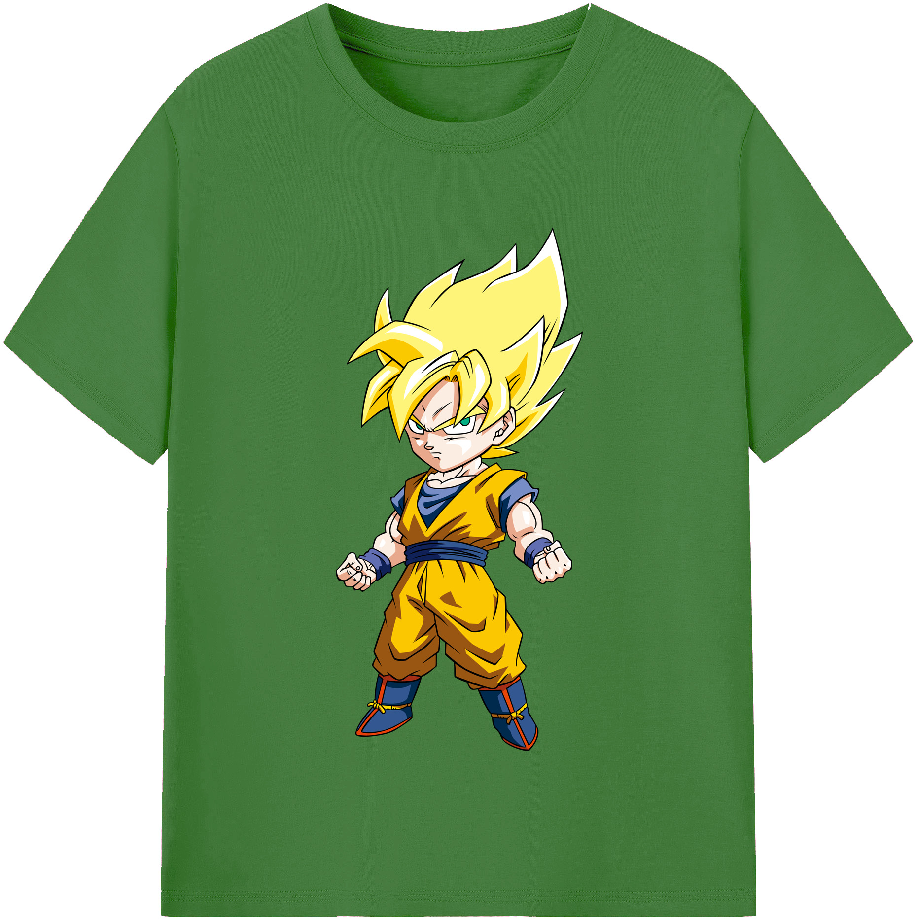 （画像用） ドラゴンボール 孫悟空（そん ごくう）Son Goku カカロット DRAGON BALL Kakarotto レディースカジュアルプリントTシャツ（綿100％）